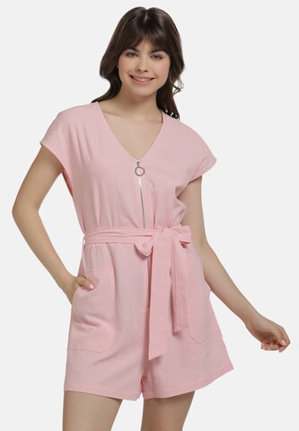 MYMO Jumpsuit in Pink: front
