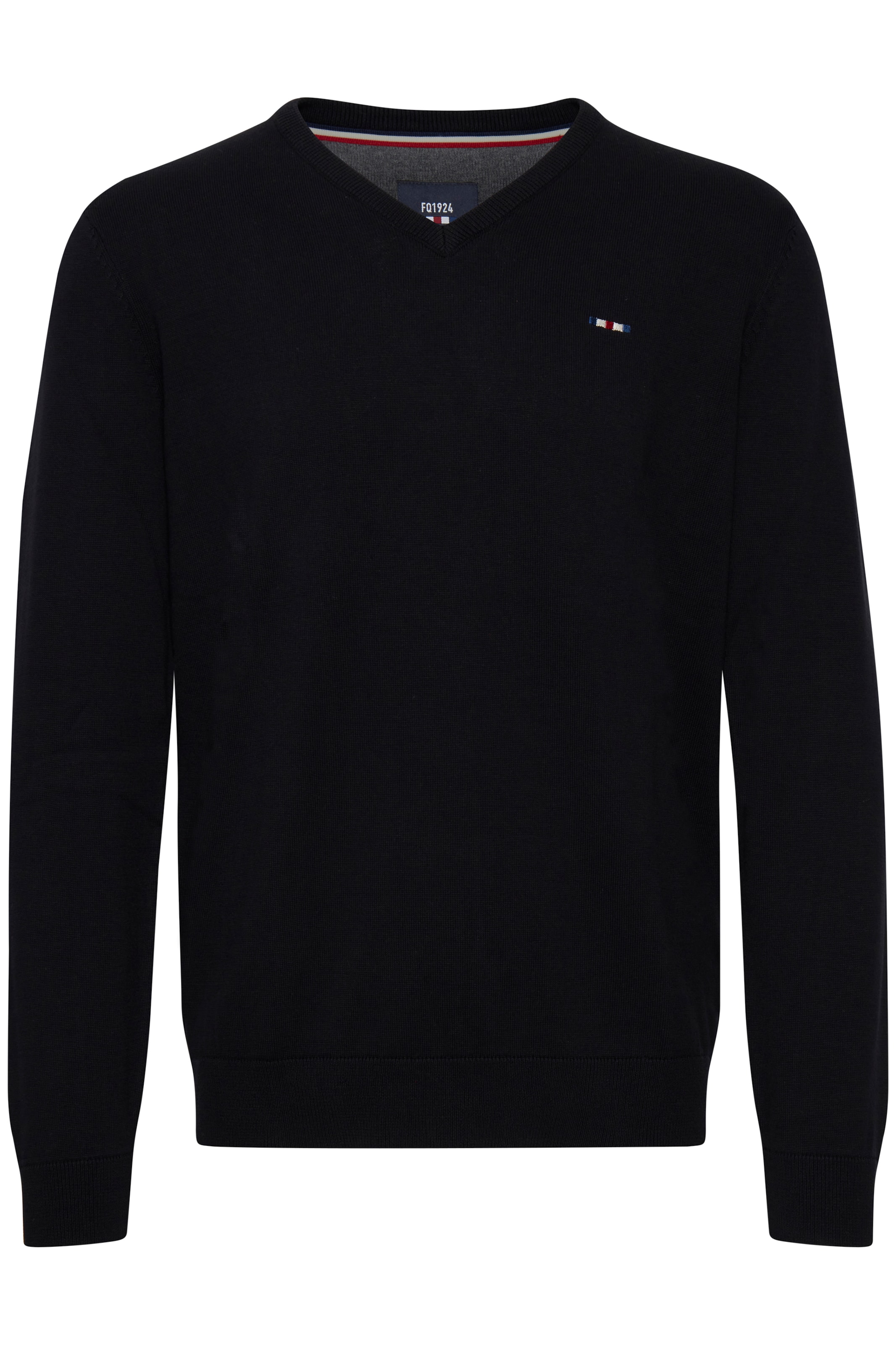 Pull-over 'FYNJARD' FQ1924 en noir : devant