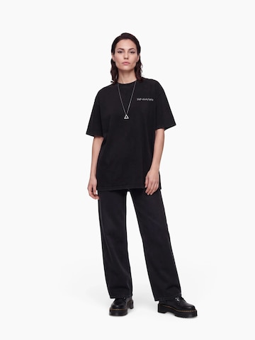 T-Shirt 'Overthinking - heavy T-Shirt 240GSM' JustDepressed Clothing en noir