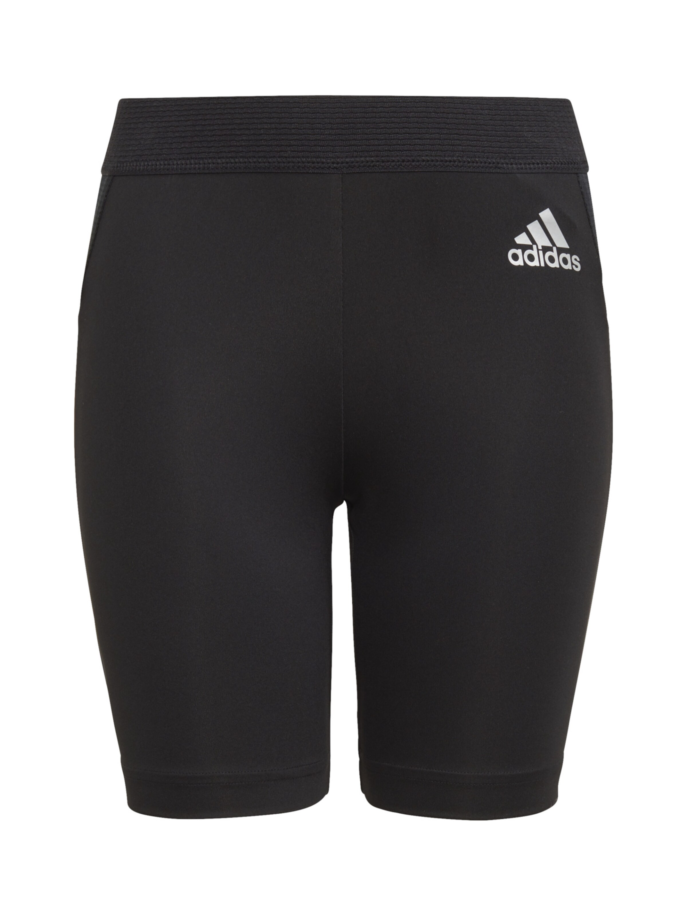 ADIDAS PERFORMANCE Skinny Urheiluhousut 'Techfit ' värissä musta: etupuoli