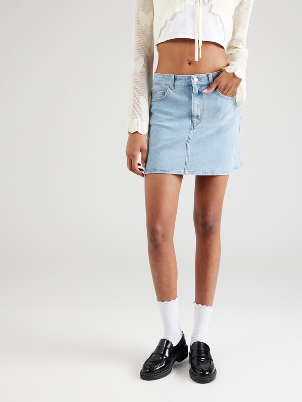 florence by mills exclusive for ABOUT YOU Skirt 'Cool Breeze' in Blue Denim