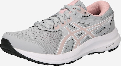 ASICS Маратонки за бягане 'CONTEND 8' в сиво / бледорозово / бяло, Преглед на продукта