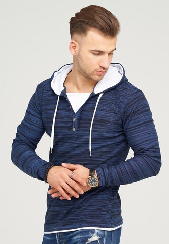 behype Sweatshirt 'JOSHA' in Blue