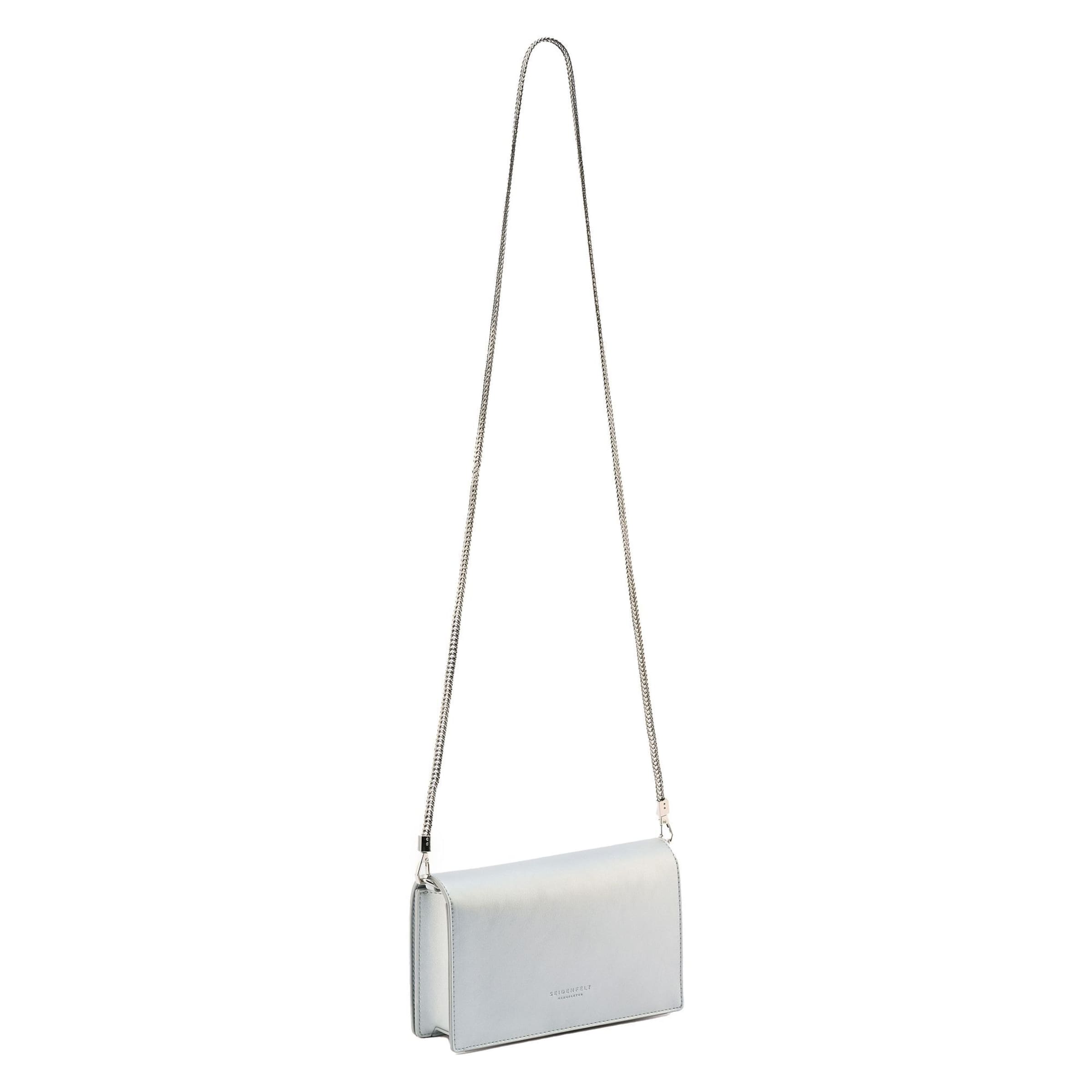 Seidenfelt Schoudertas 'Jokela' in Zilver