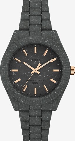 TIMEX Analoog horloge 'Waterbury' in Grijs: voorkant