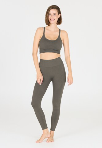 Athlecia Bustier Sport bh 'Foan V2' in Groen