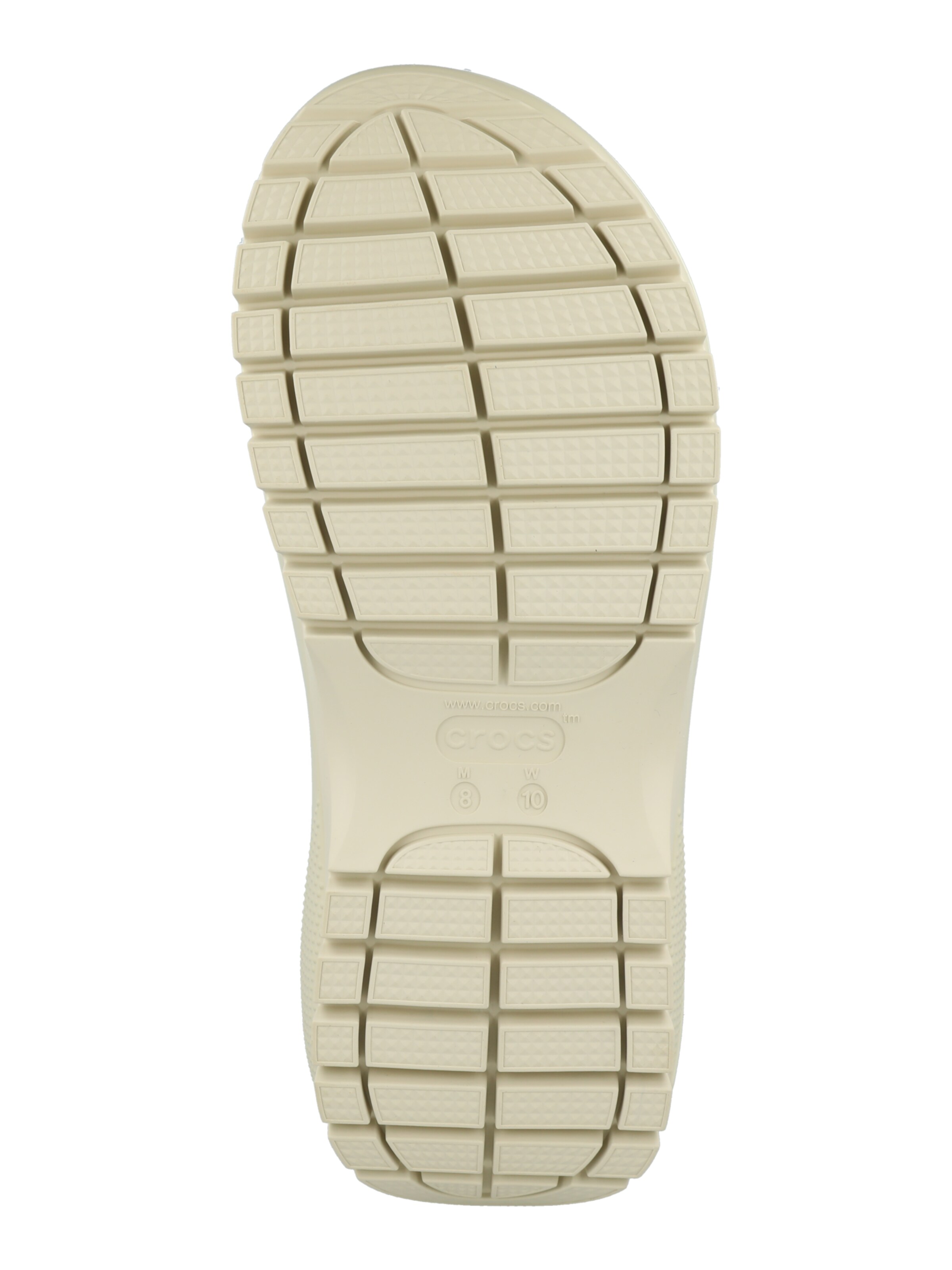 balta Crocs Sandalai 'Mega Crush'