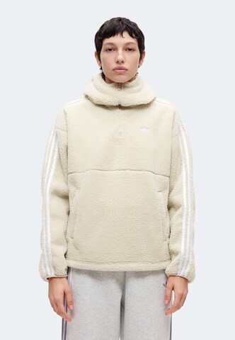 ADIDAS ORIGINALSPulover 'Adidas Originals x Jennie' - bež boja: prednji dio