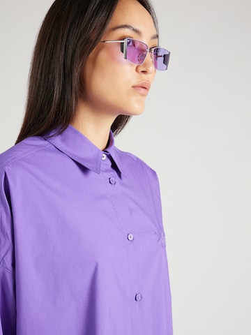 UNITED COLORS OF BENETTON Blouse in Lila