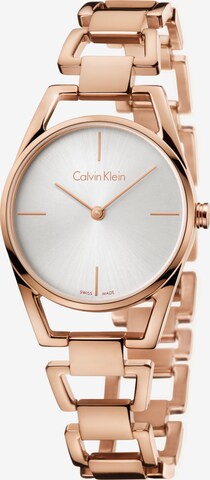 Calvin Klein Analog Watch in Gold: front