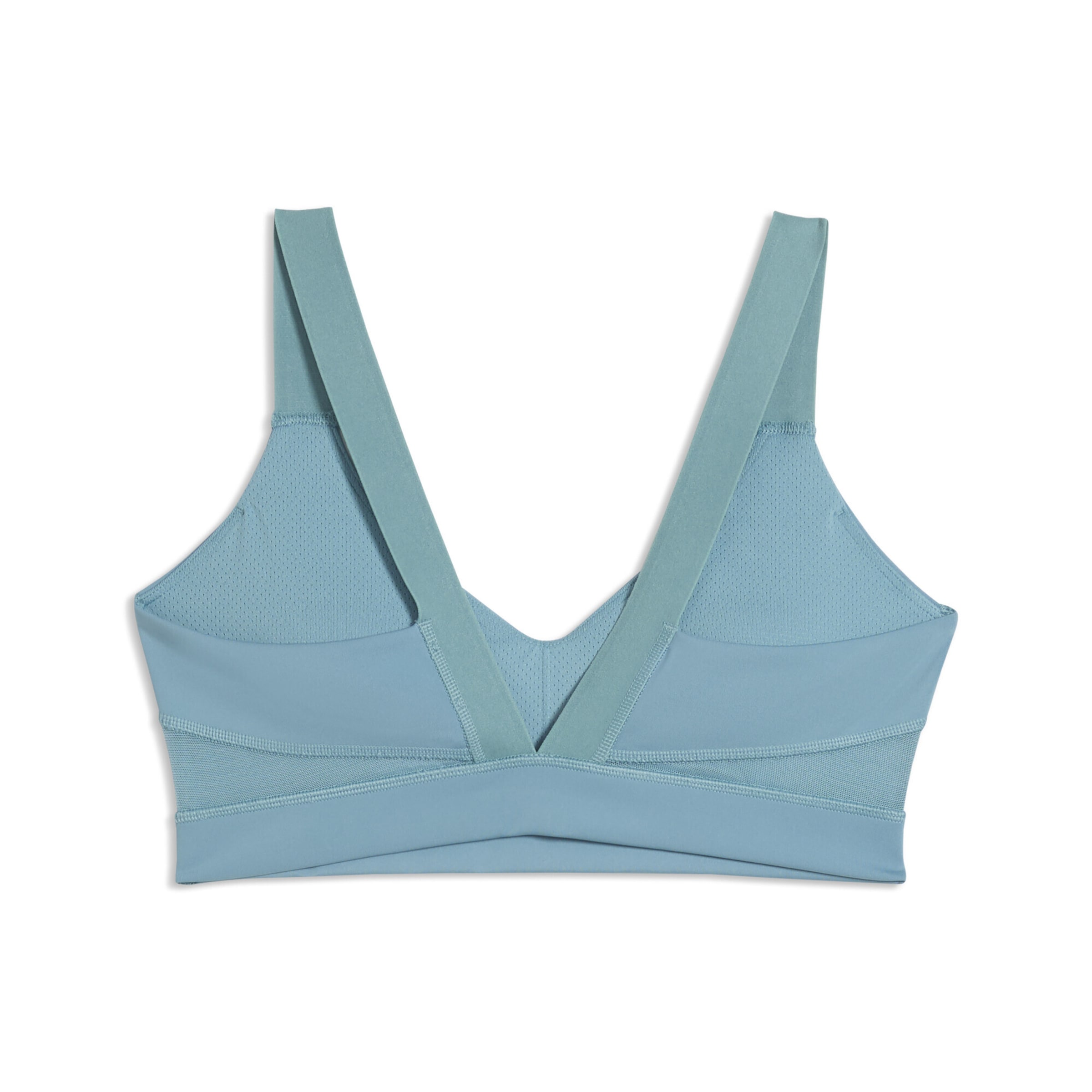 PUMA Bustier Sport bh 'Pwrshape' in Blauw