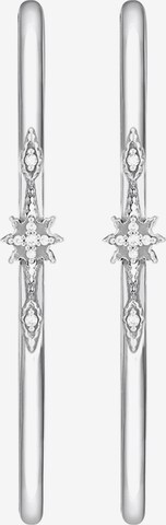 Thomas Sabo Earrings 'Royalty Weiss' in Silver