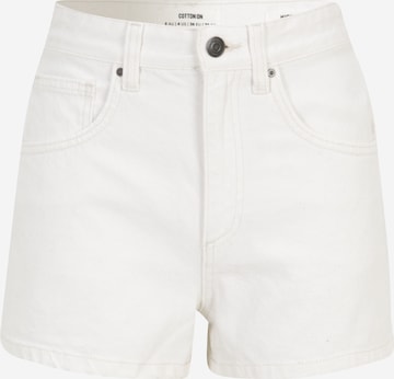 Cotton On Petite Regular Shorts in Weiß: predná strana