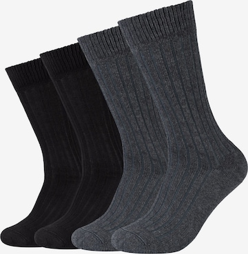 s.Oliver Socks in Grey: front