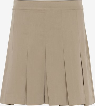 Jupe SAINT TROPEZ en beige : devant