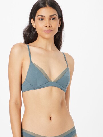 Triangle Soutien-gorge 'PURE SOFT - N*7' ETAM en bleu : devant