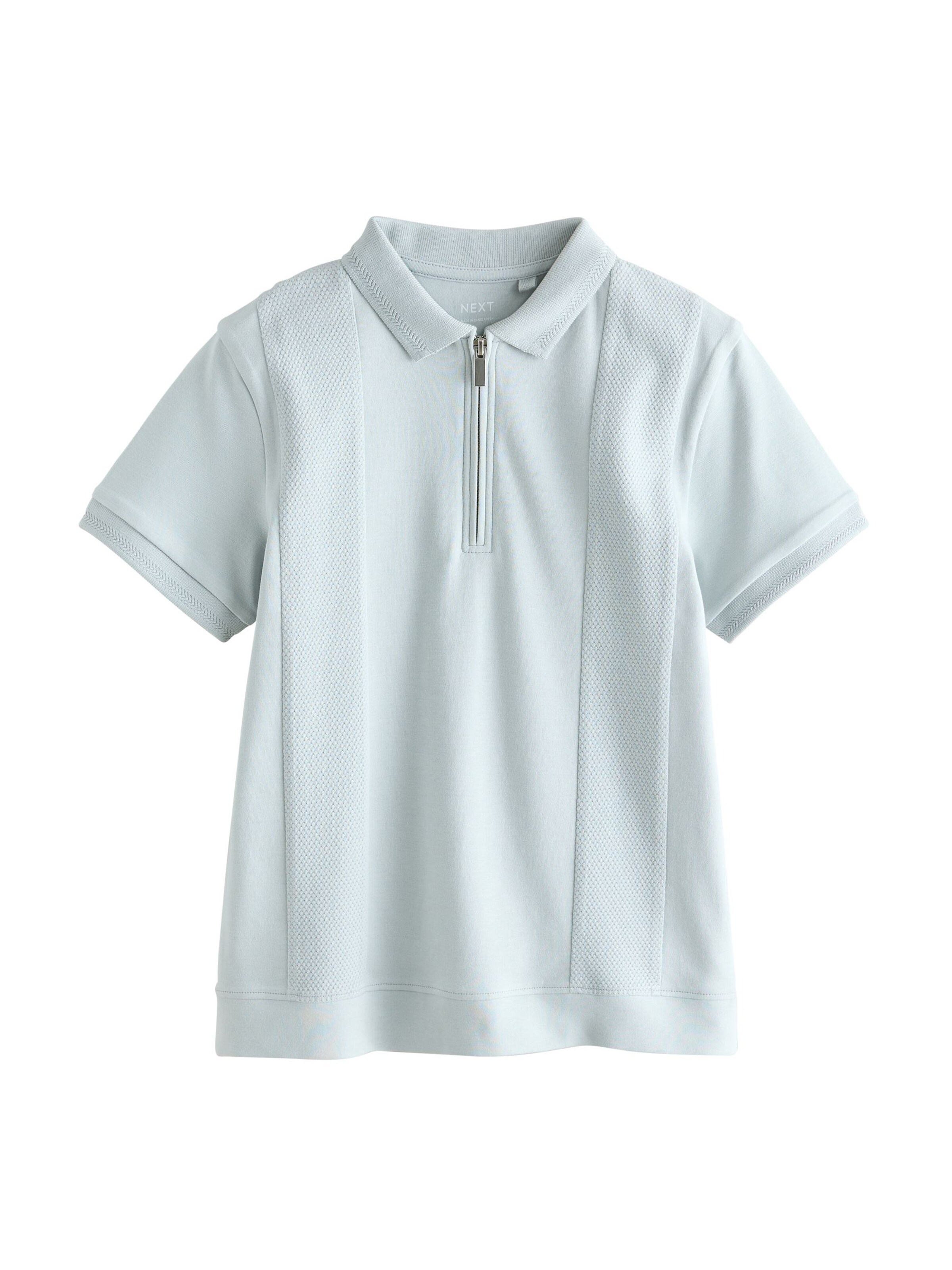 Next Shirt in Blauw: voorkant