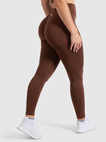 Smilodox Slim fit Leggings in Brown