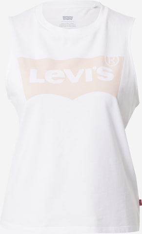 Haut 'Graphic Band Tank' LEVI'S ® en blanc : devant