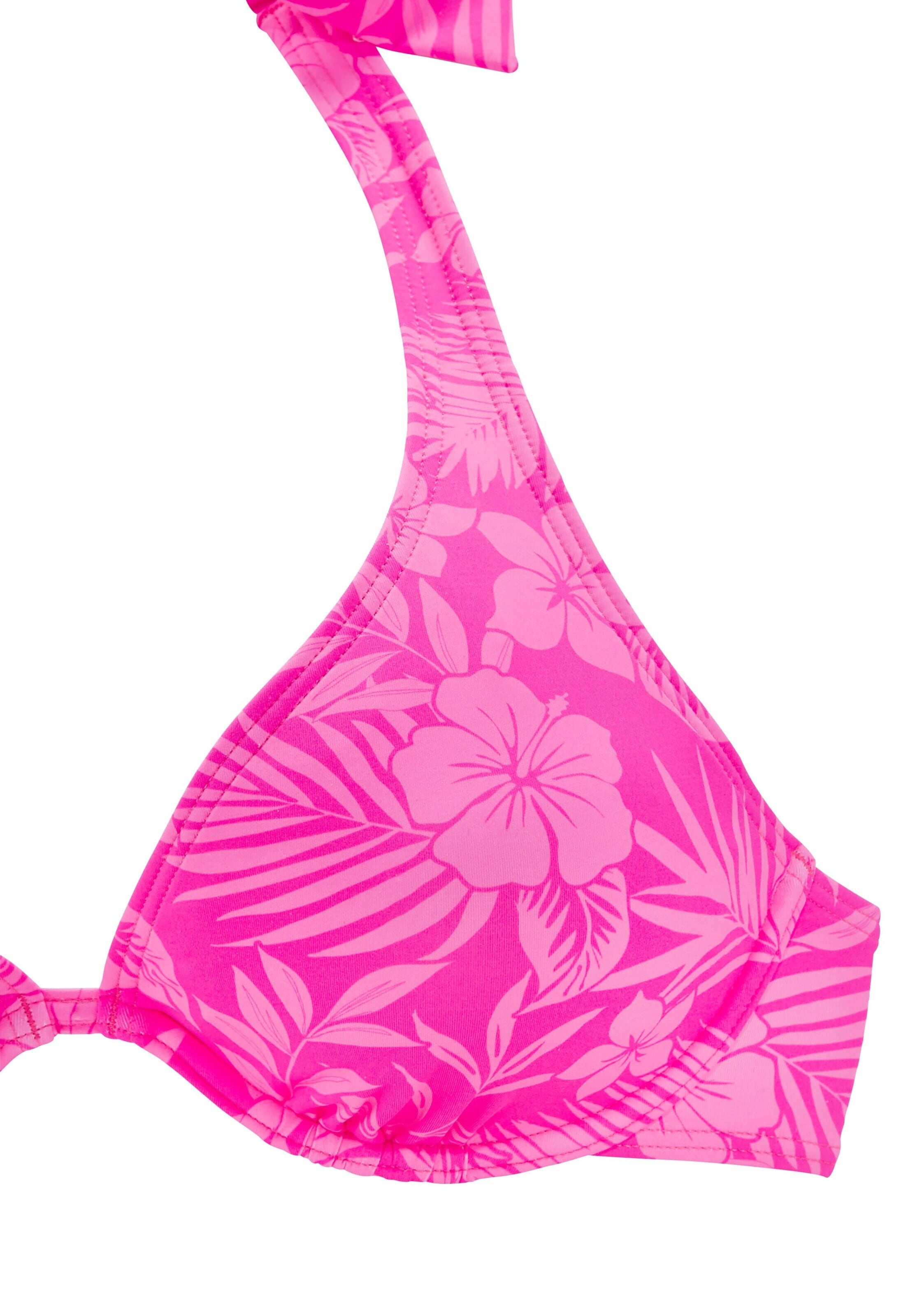 VENICE BEACH Trójkąt Góra bikini w kolorze różowy