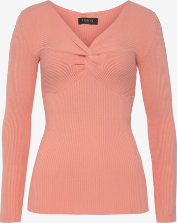 MELROSE Pullover in Orange: predná strana