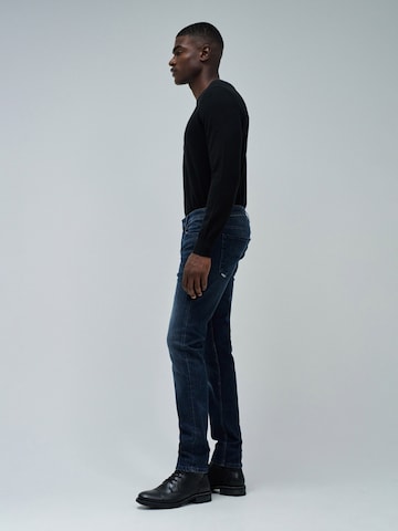 Coupe slim Jean Salsa Jeans en bleu