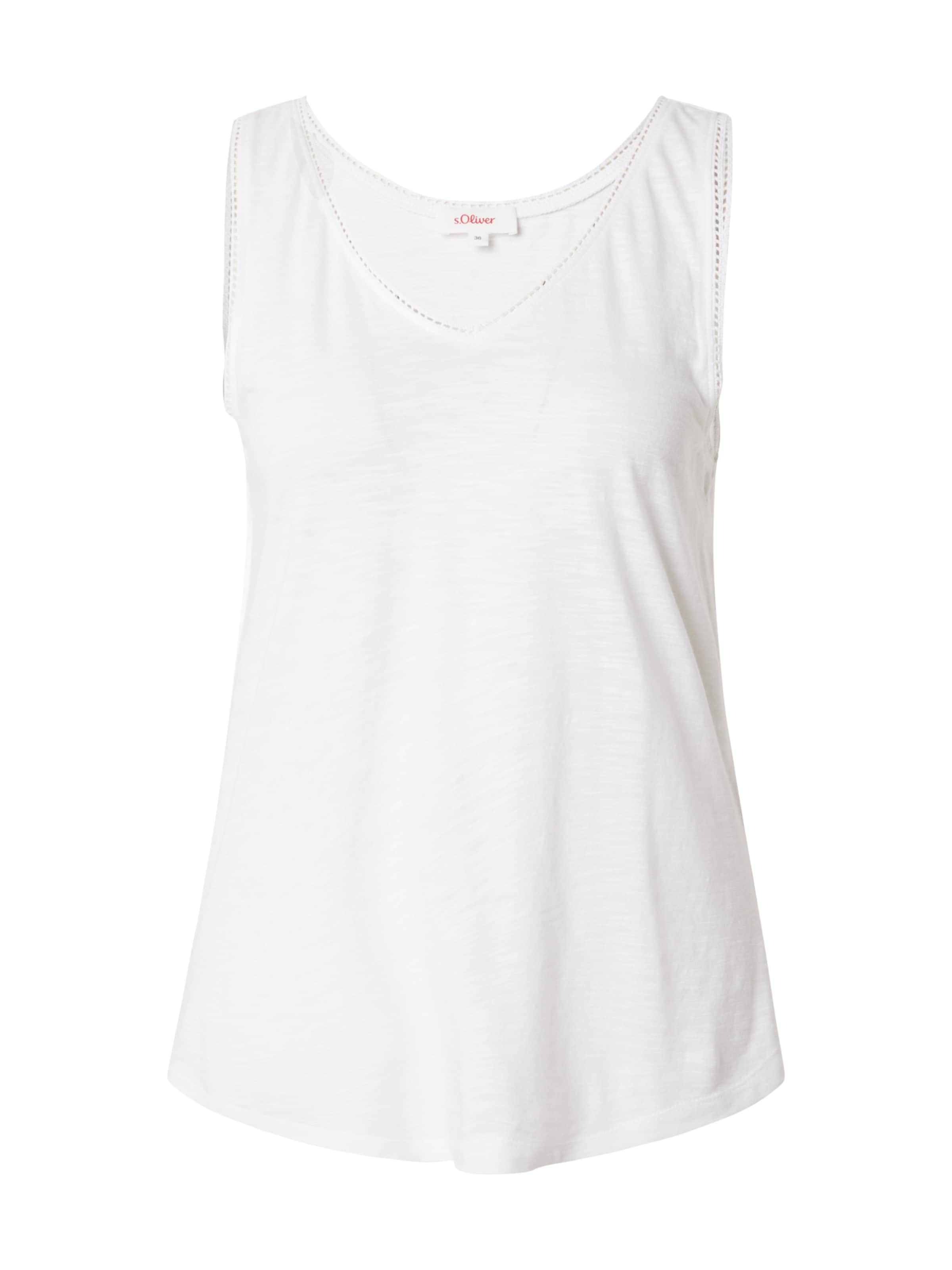 Haut s.Oliver en blanc : devant