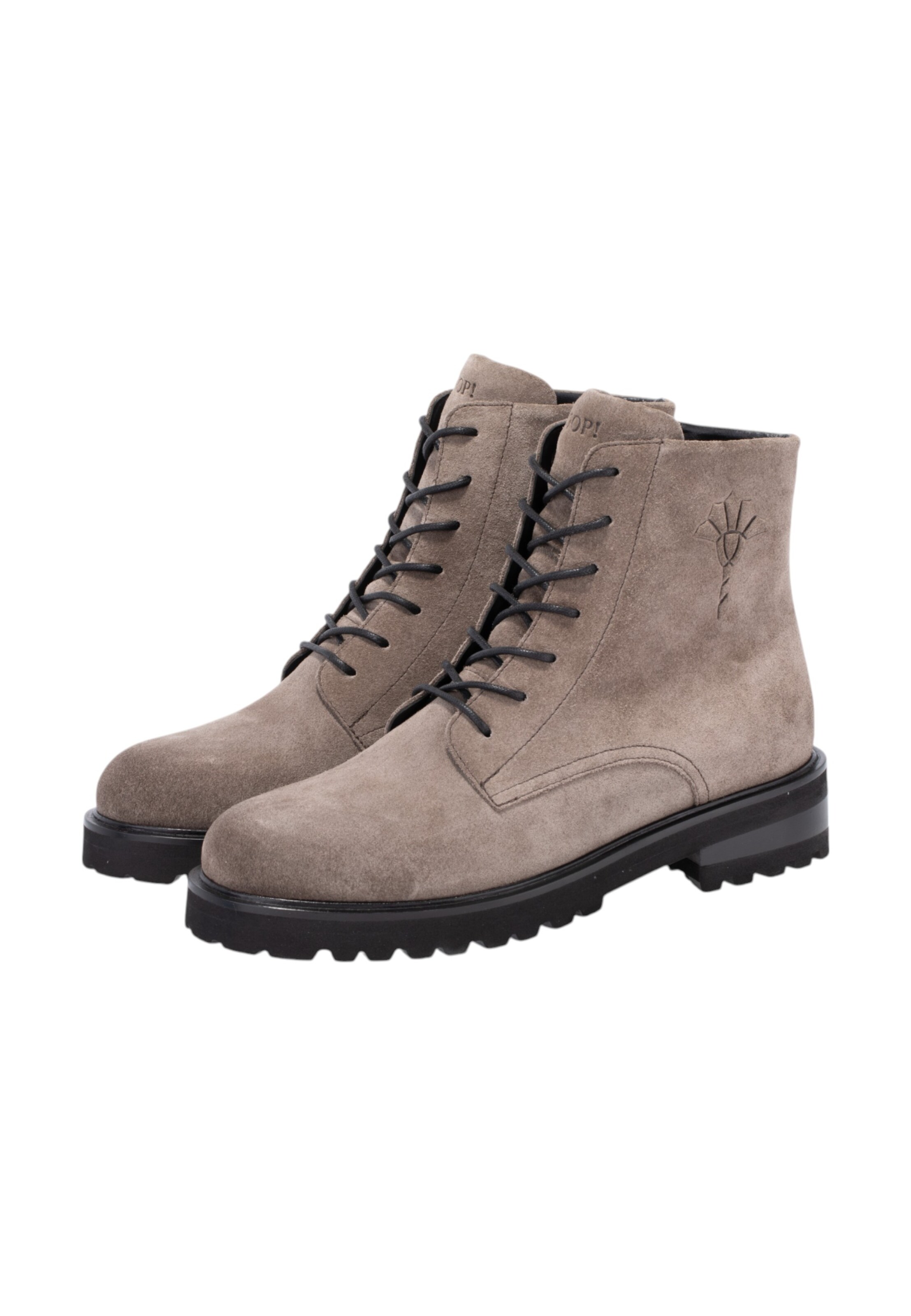 JOOP! Schnürstiefelette 'Velo Mana' in Grau