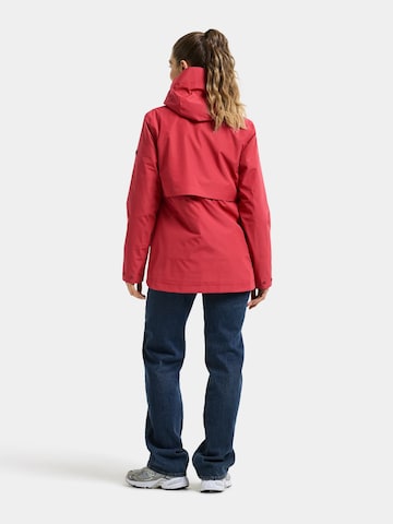 Veste outdoor 'ELSA' Didriksons en rouge