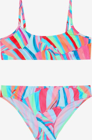 CALZEDONIA Bralette Bikini 'NEON SUMMER' in Mixed colors: front