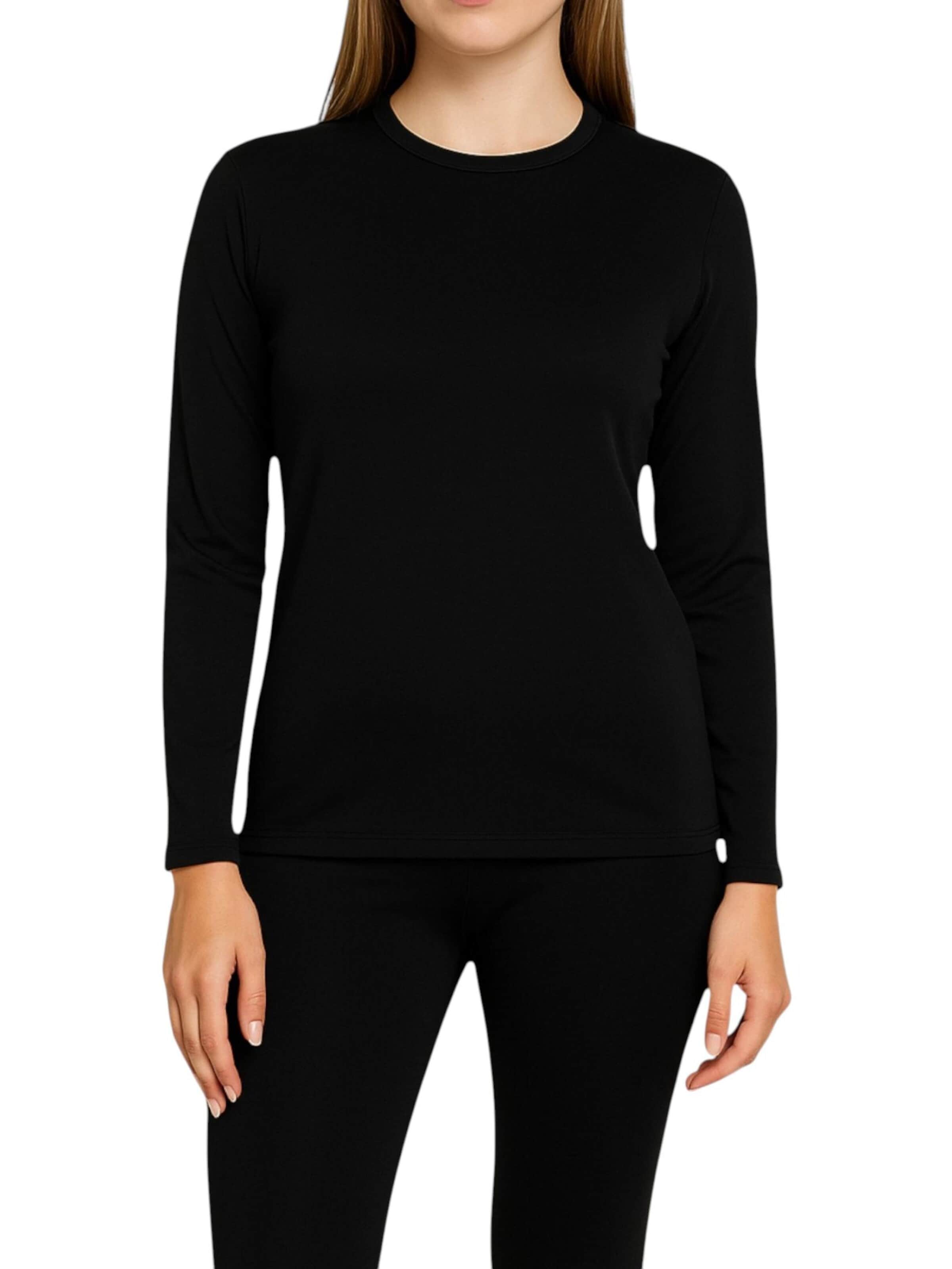 T-shirt fonctionnel 'HeatFlex Base Layer' fashionshowcase en noir