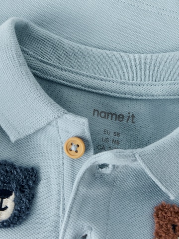 NAME IT Shirt 'NBMDIETER' in Blau