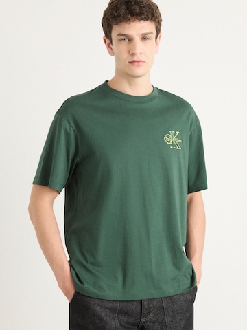 Maglietta di Calvin Klein Jeans in verde: frontale