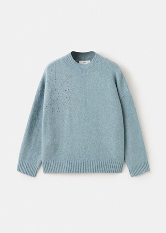MANGO KIDS Sweater 'Holly' in Silver