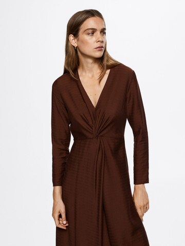 MANGO Dress 'Luseri-H' in Brown: front