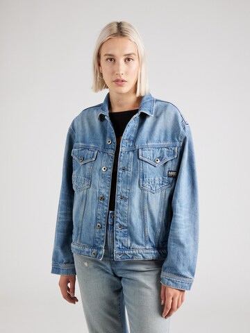 Veste mi-saison G-Star RAW en bleu : devant