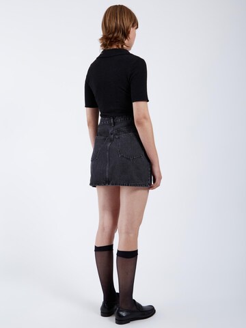 Dr. Denim Rock 'Renay Skirt'‌‌‌‌‌‌‌‌‌‌ in Schwarz