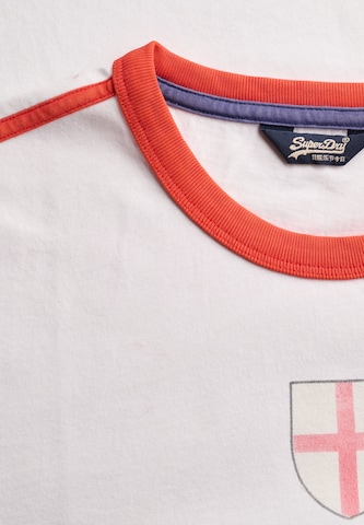 T-shirt 'Athletic Football' Superdry & Co en blanc