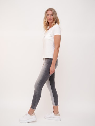 Miracle of Denim Skinny Jeans 'Sina' in Grau