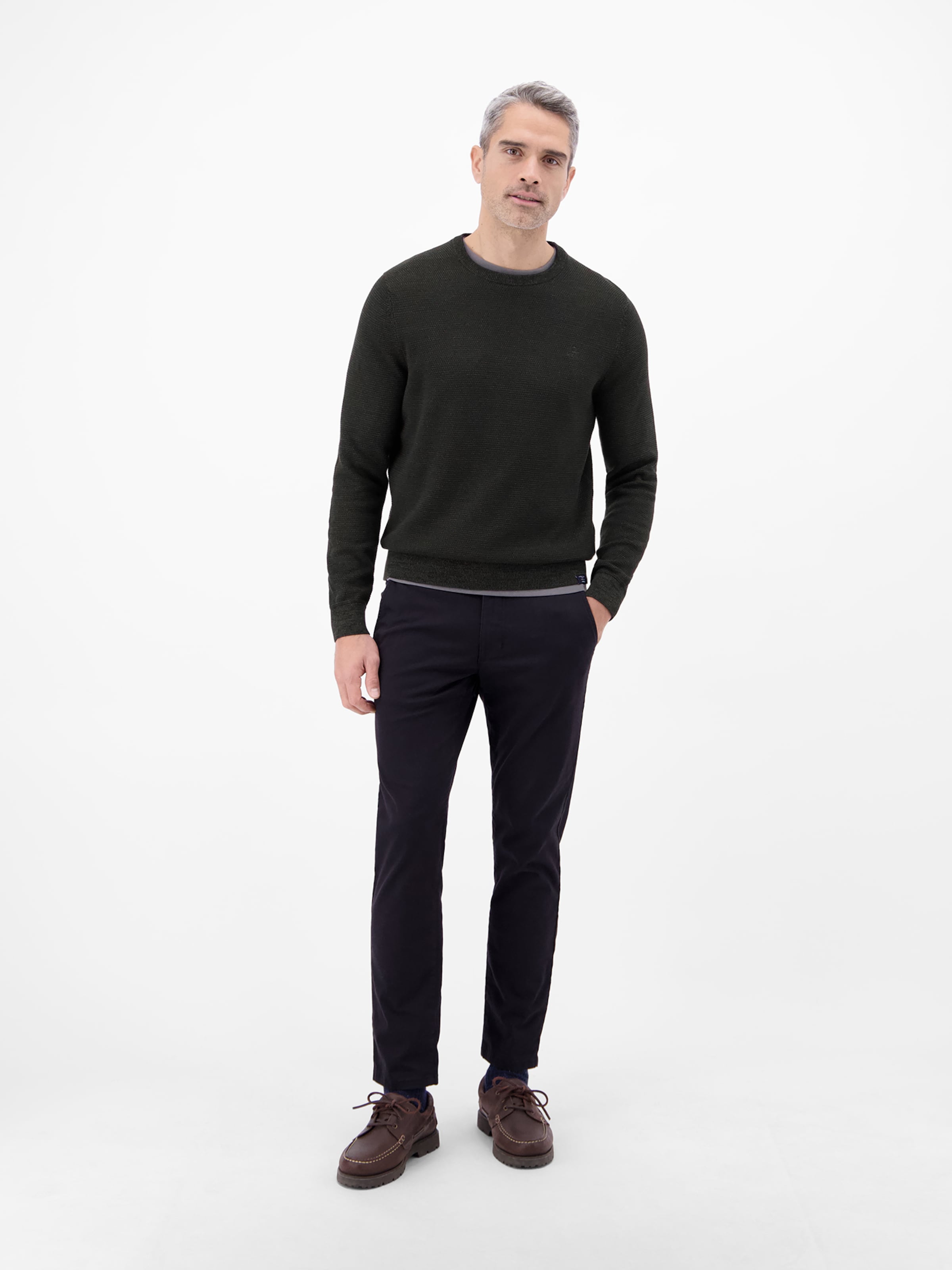 LERROS Sweater in Black: front