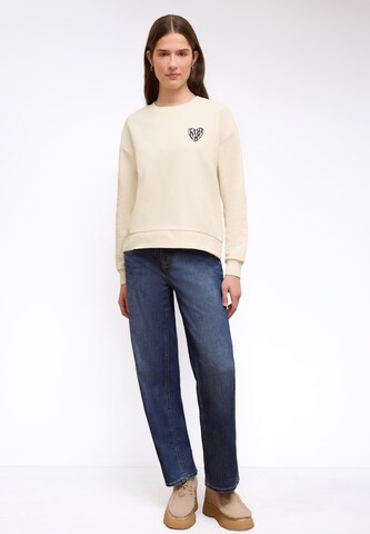 Street One Studio Sweatshirt in Beige
