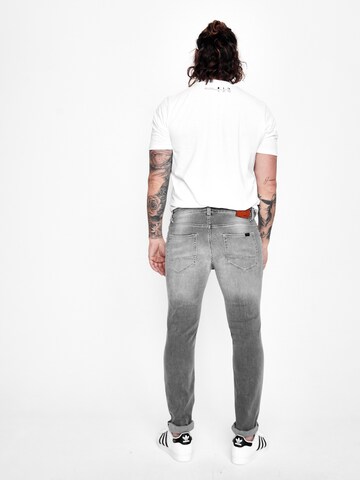 Five Fellas Slimfit Jeans 'Marlo' in Grau