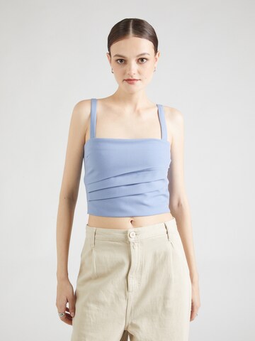 Abercrombie & Fitch - Top en azul: frente