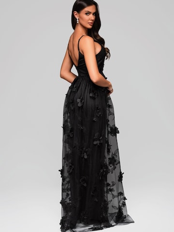 Ombre Abendkleid‌‌‌‌‌‌ in Schwarz