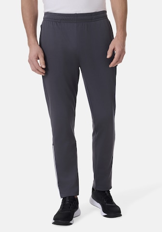 Stooker Men Regular Workout Pants in Grey: front