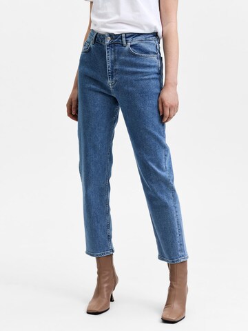 SELECTED FEMME regular Jeans 'Emine' i blå: forside