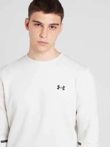 Sweat de sport 'Unstoppable' UNDER ARMOUR en blanc