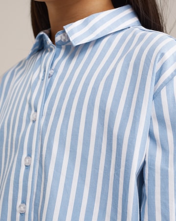 WE Fashion Bluse in Blau