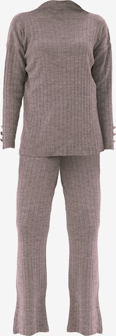 Jimmy Sanders Leisure suit in Brown: front