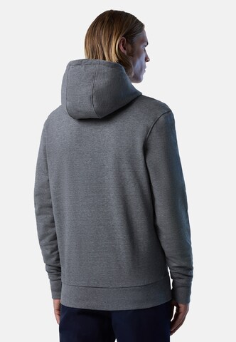 North Sails Kapuzensweatshirt in Grau